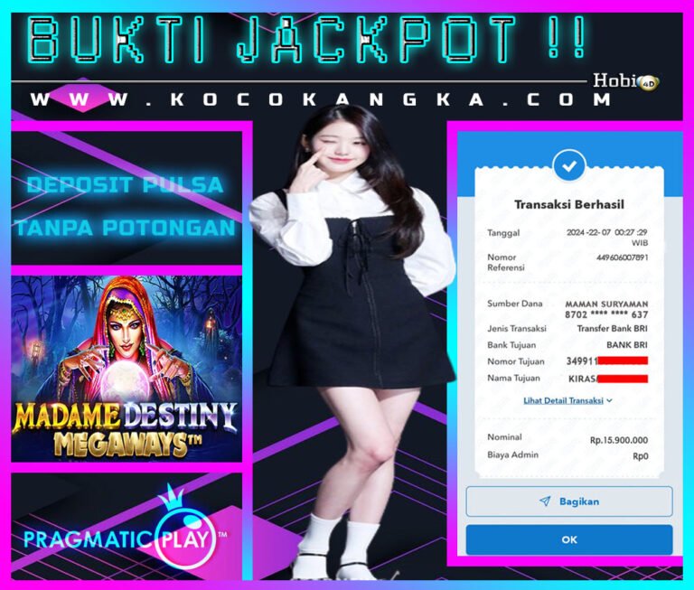 JACKPOT SLOT PRAGMATIC 22JULI2024