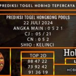 PREDIKSI TOGEL HONGKONG 22/JULI/2024