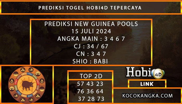 PREDIKSI TOGEL NEWGUINEA 15/JULI/2024