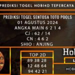 PREDIKSI TOGEL SENTOSATOTO 01/AGUSTUS/2024