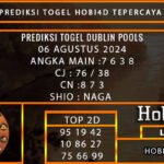 PREDIKSI TOGEL DUBLIN 06/AGUSTUS/2024