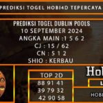 PREDIKSI TOGEL DUBLIN 10/SEPTEMBER/2024