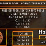 PREDIKSI TOGEL SENTOSATOTO 17/SEPTEMBER/2024