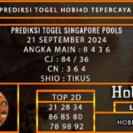 PREDIKSI TOGEL SINGAPORE 21/SEPTEMBER/2024