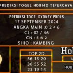 PREDIKSI TOGEL SYDNEY 17/SEPTEMBER/2024