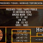 PREDIKSI TOGEL TAIPEI 31/OKTOBER/2024