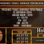 PREDIKSI TOGEL SENTOSATOTO 31/OKTOBER/2024