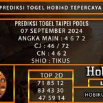 PREDIKSI TOGEL TAIPEI 07/OKTOBER/2024