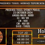 PREDIKSI TOGEL SYDNEY 23/OKTOBER/2024