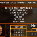 PREDIKSI TOGEL TAIPEI 02/NOVEMBER/2024