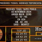 PREDIKSI TOGEL TAIPEI 03/NOVEMBER/2024