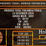 PREDIKSI TOGEL FINLANDIA 23/DESEMBER/2024