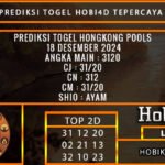 PREDIKSI TOGEL HONGKONG 18/DESEMBER/2024