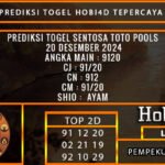 PREDIKSI TOGEL SENTOSATOTO 20/DESEMBER/2024