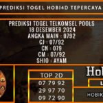 PREDIKSI TOGEL TELKOMSEL 18/DESEMBER/2024