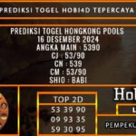 PREDIKSI TOGEL HONGKONG 16/DESEMBER/2024