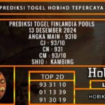 PREDIKSI TOGEL FINLANDIA 13/DESEMBER/2024