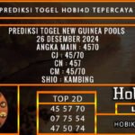 PREDIKSI TOGEL NEWGUINEA 26/DESEMBER/2024