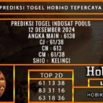 PREDIKSI TOGEL INDOSAT 12/DESEMBER/2024