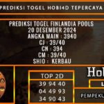 PREDIKSI TOGEL FINLANDIA 20/DESEMBER/2024