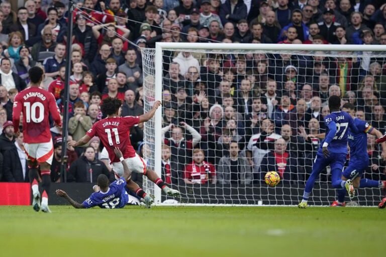 Hasil Manchester United vs Everton