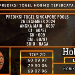 PREDIKSI TOGEL SINGAPORE 26/DESEMBER/2024