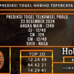 PREDIKSI TOGEL TELKOMSEL 23/DESEMBER/2024