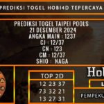 PREDIKSI TOGEL TAIPEI 21/DESEMBER/2024