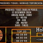 PREDIKSI TOGEL DUBLIN 12/DESEMBER/2024