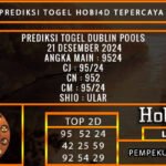 PREDIKSI TOGEL DUBLIN 21/DESEMBER/2024