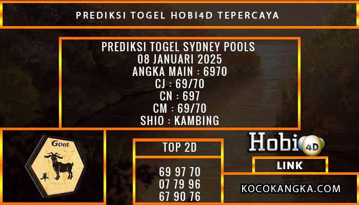 PREDIKSI TOGEL SYDNEY POOLS 08 JANUARI 2025