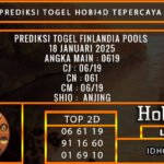 PREDIKSI TOGEL FINLANDIA POOLS 18 JANUARI 2025