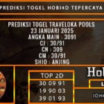 PREDIKSI TOGEL TRAVELOKA POOLS 23 JANUARI 2025