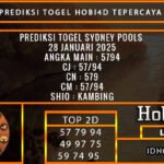 PREDIKSI TOGEL SYDNEY POOLS 28 JANUARI 2025