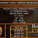PREDIKSI TOGEL INDOSAT POOLS 05 FEBRUARY 2025
