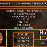 PREDIKSI TOGEL TAIPEI POOLS 04 FEBRUARY 2025