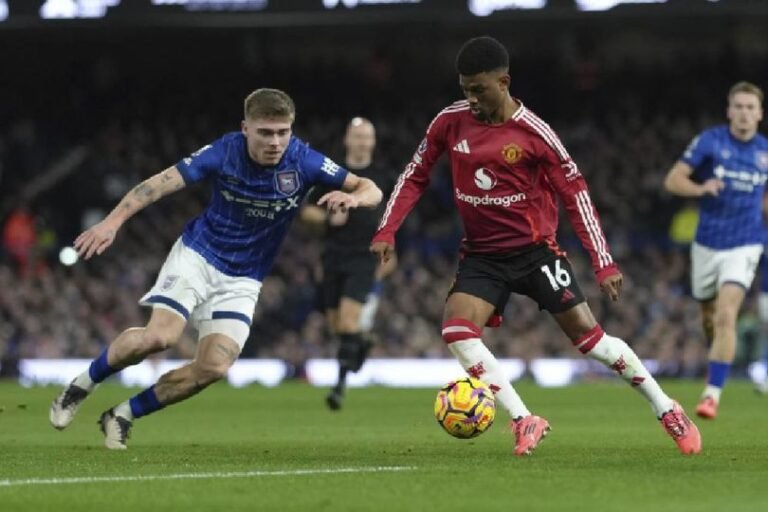 Meski Lagi Sempoyongan, MU Diprediksi Bisa Raih Poin Penuh Lawan Ipswich Town