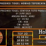 PREDIKSI TOGEL SENTOSATOTO POOLS 01 JUNI 2025