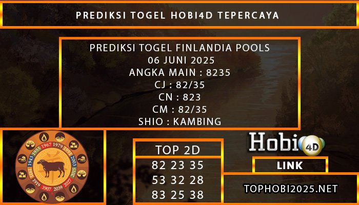 PREDIKSI TOGEL FINLANDIA POOLS 06 JUNI 2025