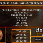 PREDIKSI TOGEL HONGKONG POOLS 05 JUNI 2025
