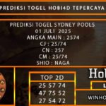 PREDIKSI TOGEL SYDNEY POOLS 01 JULI 2025